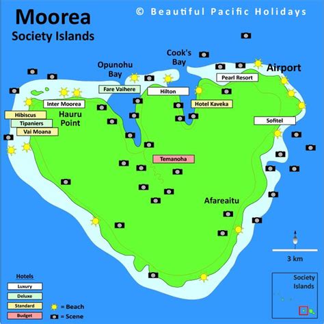 Moorea map