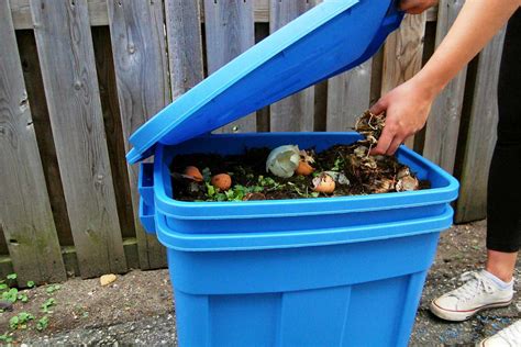 How to Make a Compost Bin Using Plastic Storage Containers