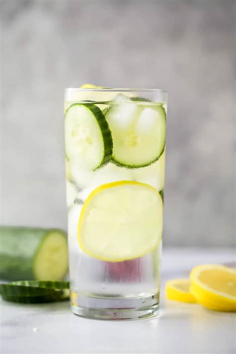 Slimming Lemon Detox Water | 4 Easy Recipes for Weight Loss