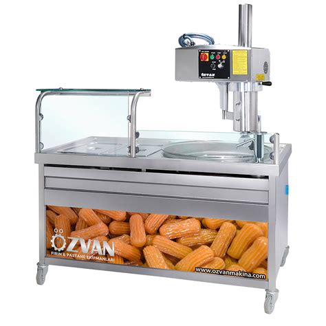 Tulumba Dessert Machine (Lux Bench) TTM 20-ÖZVAN BAKERY & PASTRY EQUIPMENT