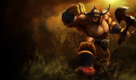 Barbarian Sion Skin - League of Legends Wallpapers