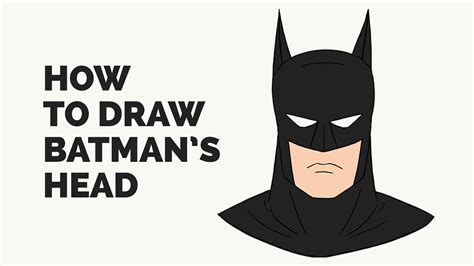 How To Draw Batman's Face - Phaseisland17