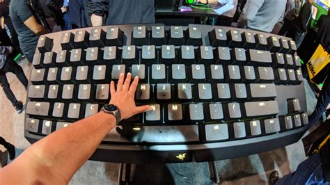 Razer built a mechanical keyboard the size of a table