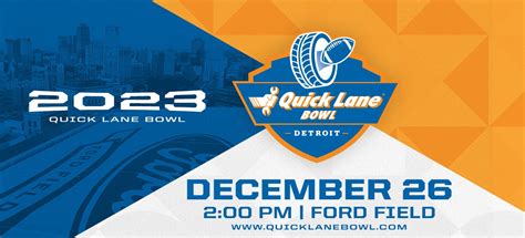 2023 Quick Lane Bowl | Ford Field