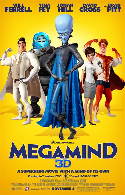 MEGAMIND Movie Poster HEREAFTER Movie Poster UNSTOPPABLE Movie Poster