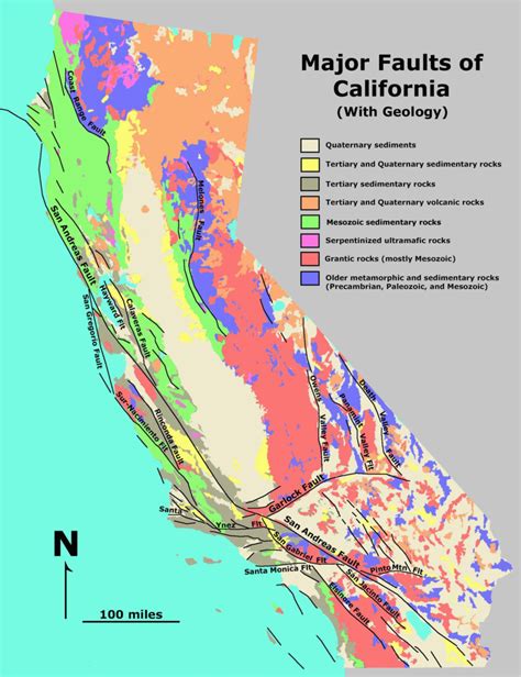 Earthquake Fault Lines