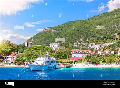 beach, yacht, bay of kotor, beaches, seaside, yachts, bay of kotors ...