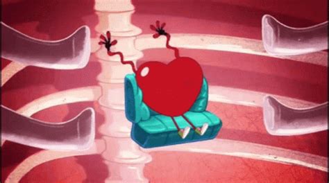 Heart Beating Out Of Chest GIF - HeartBeating OutOfChest Cartoon ...