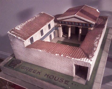 Ancient Greek House Model