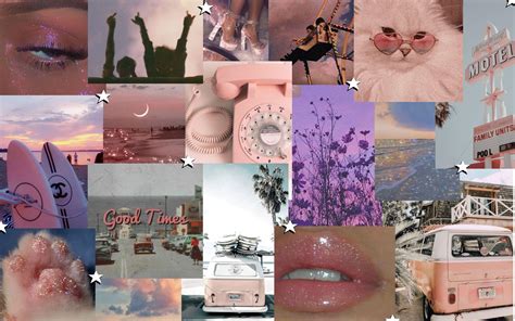 Aesthetic Laptop Collage Wallpapers - Top Những Hình Ảnh Đẹp