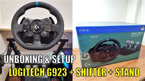 Logitech G923 Unboxing and Setup for Windows PC - Steering, Pedal ...