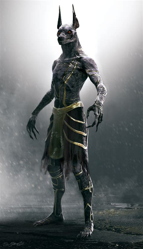 Jerad S. Marantz - Gods of Egypt: Anubis Designs