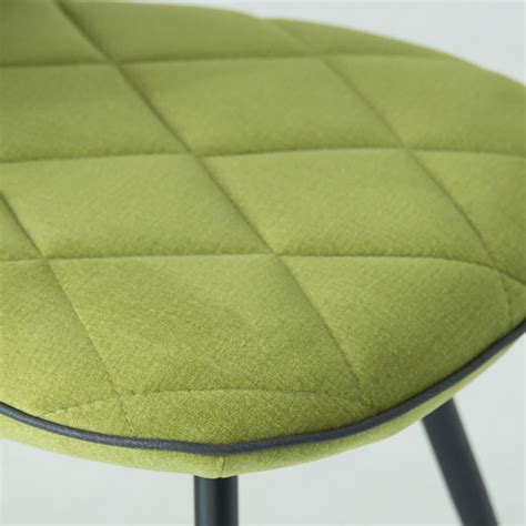 Modern Dining Chair High Back Velvet Upholstered Dining Chair Set of 2