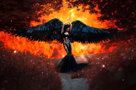 Dark angel - Fantasy & Abstract Background Wallpapers on Desktop Nexus ...