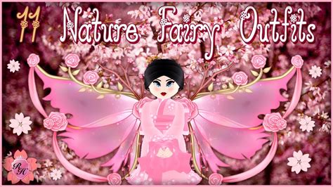 11 Outfits for Nature Fairies in Roblox Royale High - YouTube