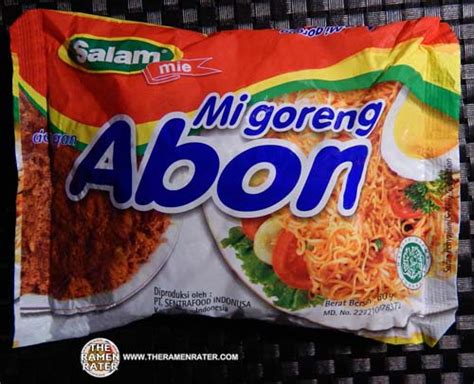 #1721: Salam Mie Mi Goreng Dengan Abon - THE RAMEN RATER