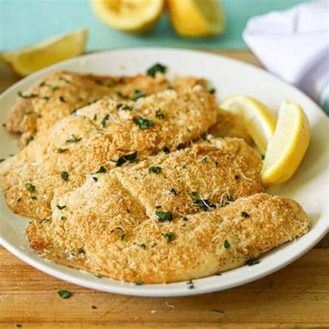 Low Carb Parmesan Crusted Tilapia - This Moms Menu