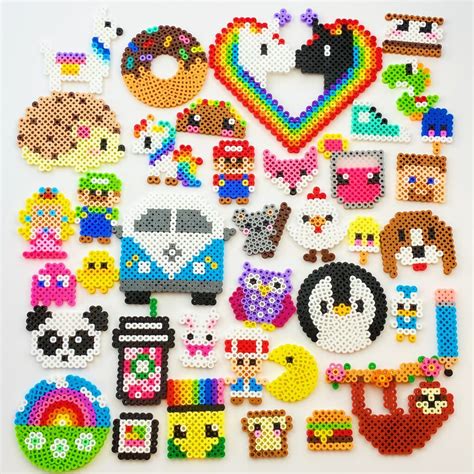 Circles Hama Beads Patterns Perler Beads Perler Beads Designs - Design Talk