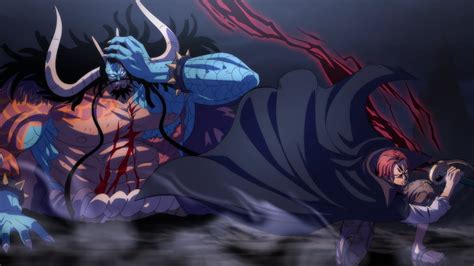 ¡SHANKS VS KAIDO! Batalla completa! - One Piece - YouTube