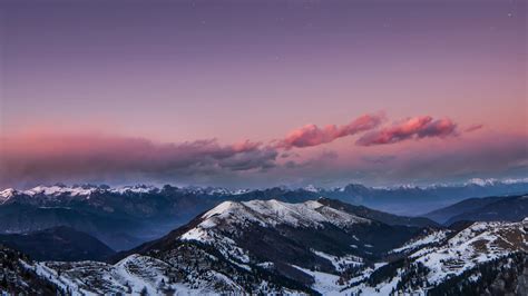 Dolomites Italy Foggy Mountains Wallpapers - Wallpaper Cave