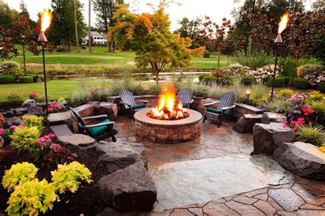 Magical Outdoor Fire Pit Seating Ideas & Area Designs