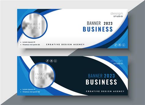 set of two professional corporate business banners design - Download ...