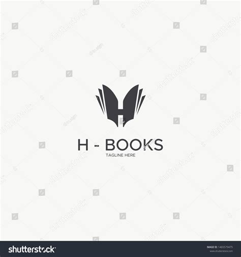 712 H Book Logo Images, Stock Photos & Vectors | Shutterstock