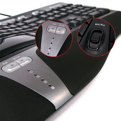 Tastatura ergonomica wireless de la Microsoft