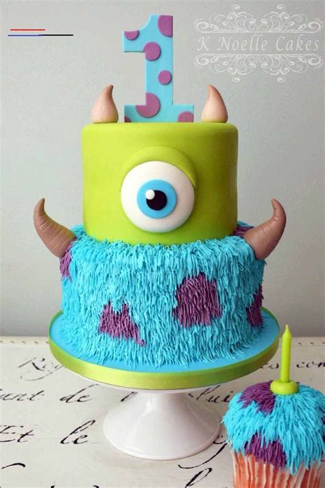 Pin by Guiliana Simón on Tortas in 2020 | Monster inc birthday, Monster ...