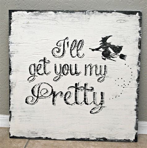 Vintage Painted Signs & a Halloween Sign Giveaway! *Closed* - Classy ...