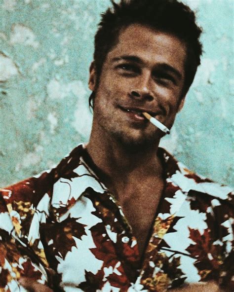 Fight Club Cast, Fight Club Rules, Fight Club 1999, Brad Pitt Long Hair ...