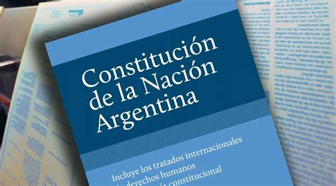 Constitución Nacional Argentina o Carta Magna Ley nº 24430 - La ...