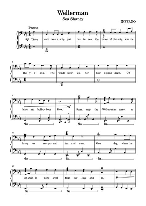 Nathan Evans Wellerman Sheet Music Downloads