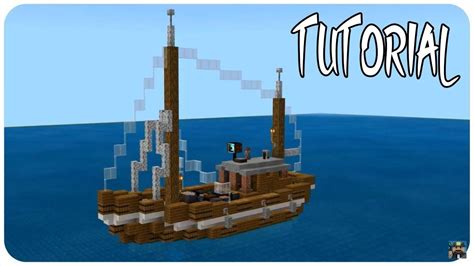 Minecraft: How to Build a Fishing Boat in Minecraft | Minecraft Fishing ...