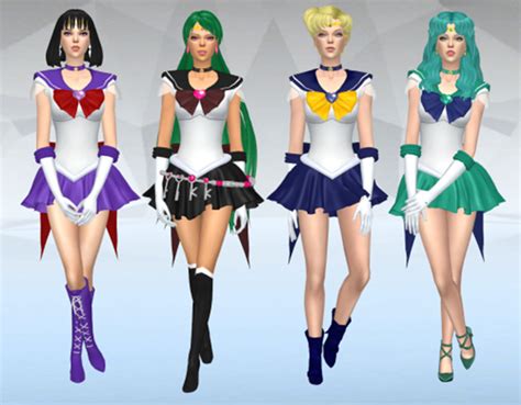 Sims 4 Sailor Outfit CC