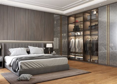 Modern Luxury Wardrobe Walk-in Closet PLYJ20010-104 | vlr.eng.br