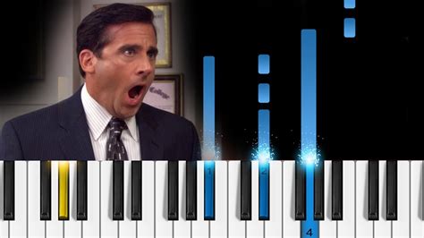 The Office Theme Song - Piano Tutorial / Piano Cover - YouTube