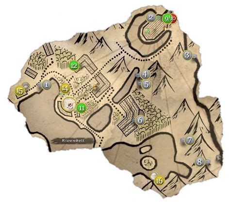 Rivendell Map