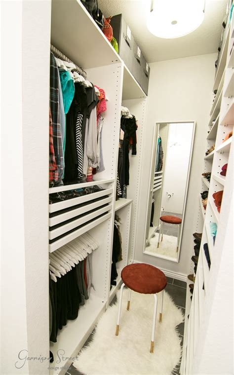 Small Walk-In Closet PAX Big Storage - Garrison Street Design Studio