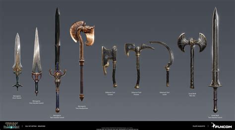 CONAN EXILES - Isle of Siptah - Weapons by F-B-S-Augusto on DeviantArt