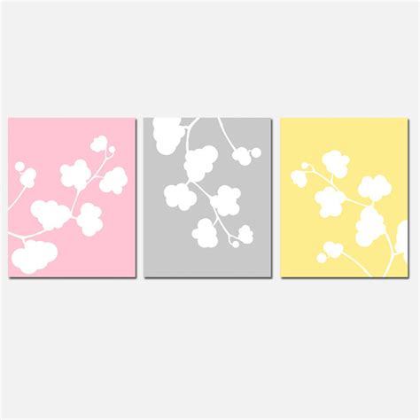 Floral Nursery Prints Floral Nursery Decor Floral Nursery Wall - Etsy