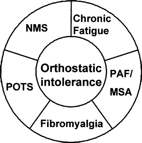 Spectrum of orthostatic intolerance is shown. | Download Scientific Diagram