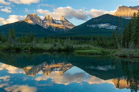 The Three Sisters, Canadian Rockies, Canada