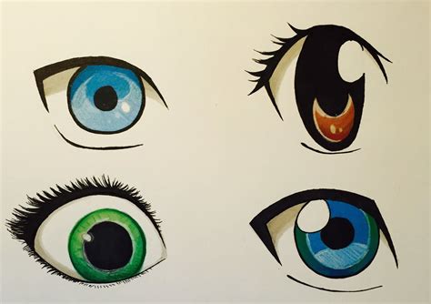 Resultado de imagem para blue anime eye | Cartoon eyes drawing, How to ...