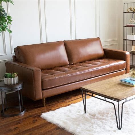 51 Leather Sofas To Add Effortless Refinement To Any Home