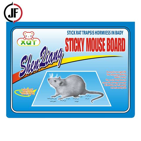 JF Mouse Glue Trap Rat Glue Traps Sticky Adhesive Glue Mouse Trap ...