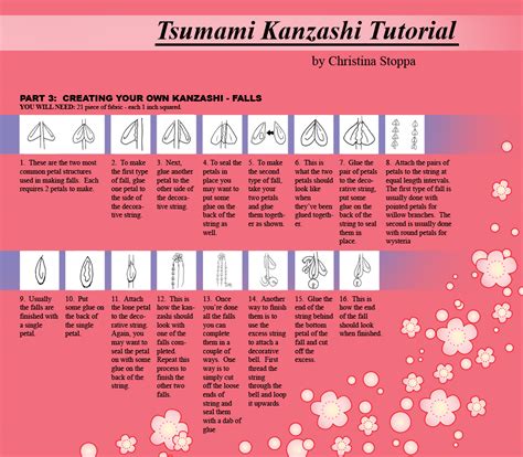 Kanzashi Flower Part 6 | Kanzashi tutorial