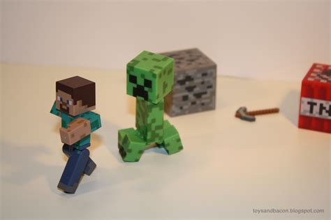 Toys and Bacon: Minecraft Action Figures - A review...?