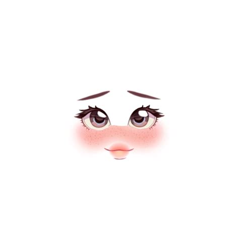 Roblox Girl Face Svg