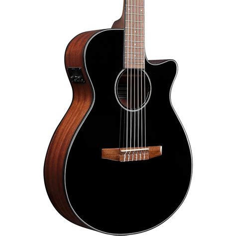 Ibanez AEG50N Acoustic-Electric Classical Guitar Gloss Black | Musician ...